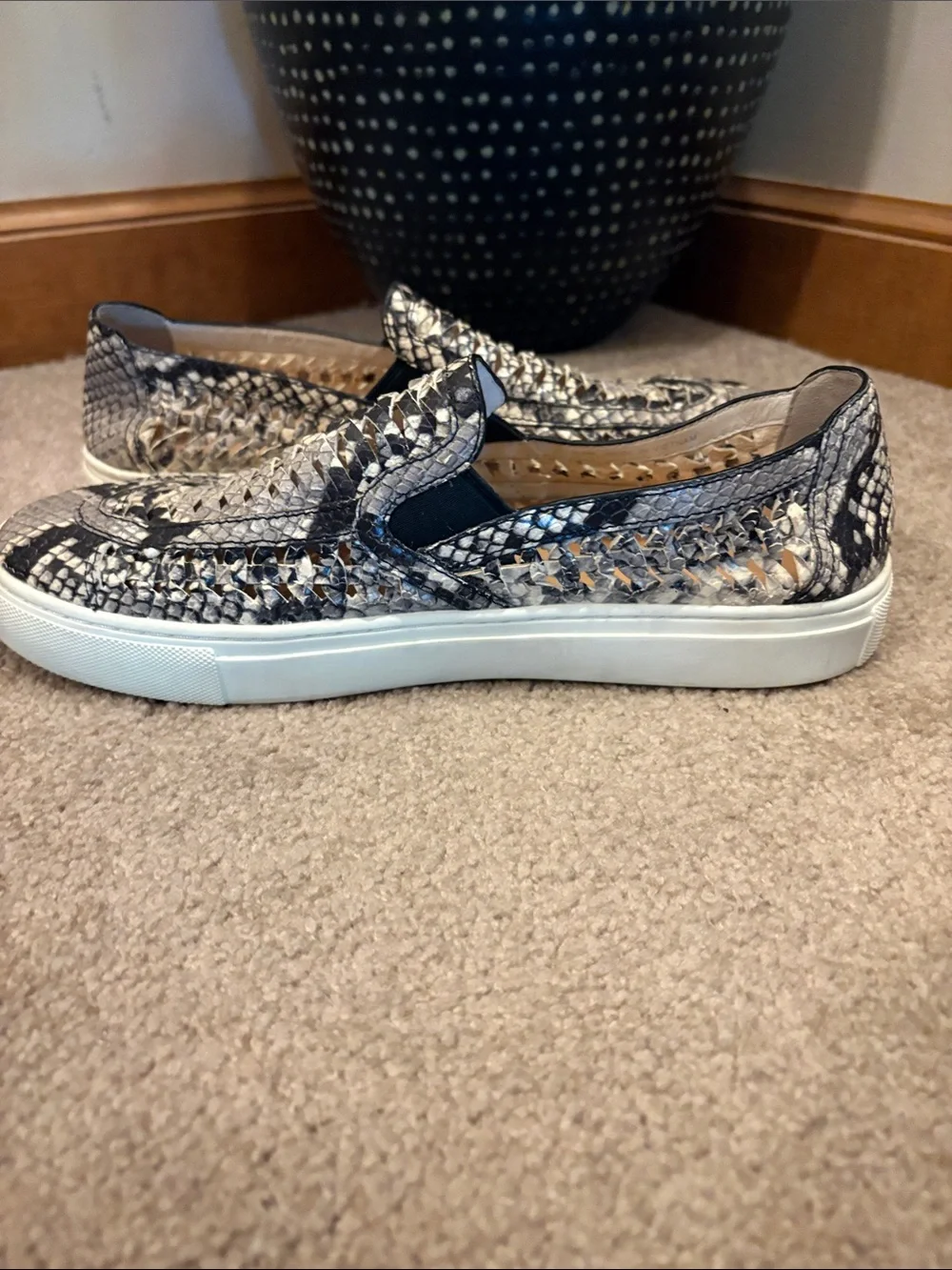 Tory Burch Huarache Snakeskin sneakers